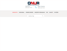 Tablet Screenshot of onurevdeneve.com